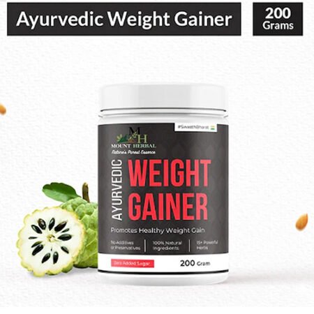 Mountherbal Ayurvedic Weight Gainer Powder: The Natural Path to a Stronger Physique
