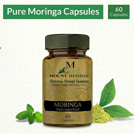 Mountherbal 100% Natural Moringa Capsules: The Ultimate Green Superfood